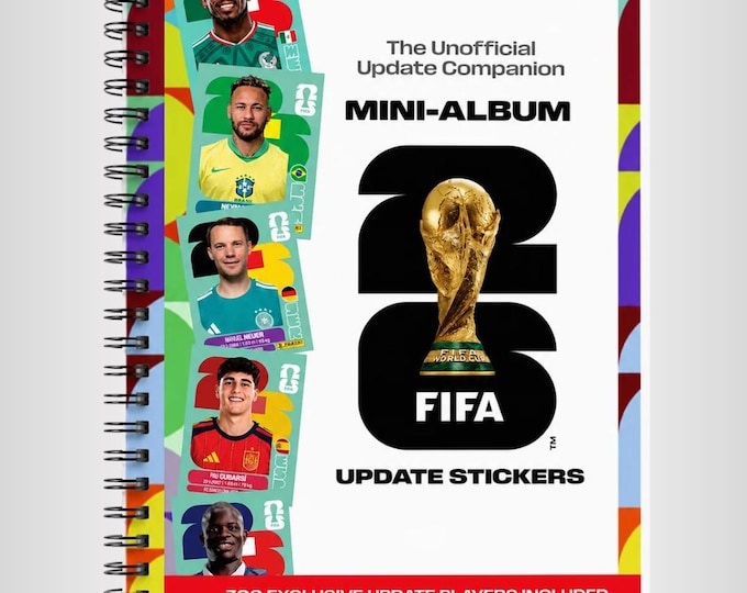 Mini Album Update 2026 World Cup | 48 Teams, Update Set and Exclusive Stickers